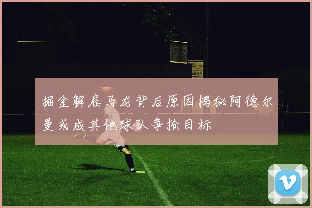 掘金解雇马龙背后原因揭秘阿德尔曼或成其他球队争抢目标